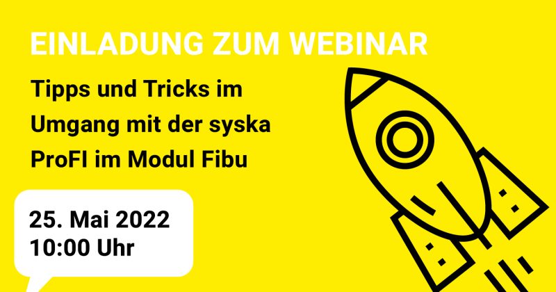 Herzliche Einladung zum Webinar am 25. Mai!